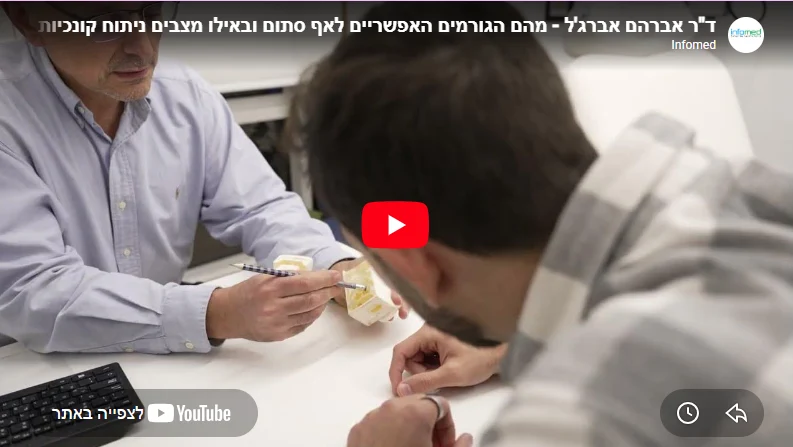 תמונת כיסוי וידאו-אף סותם וניתוח מחיצה